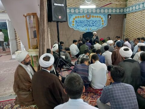 تصاویر/ جشن ولادت پیامبر(ص) و امام جعفرصادق(ع) در مدرسه علمیه حضرت ولیعصر(عج) پردیسان با حضور خانواده طلاب