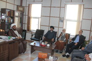 تصاویر / دیدار بعضی از مسئولان قزوین با مدیر جدید حوزه علمیه استان