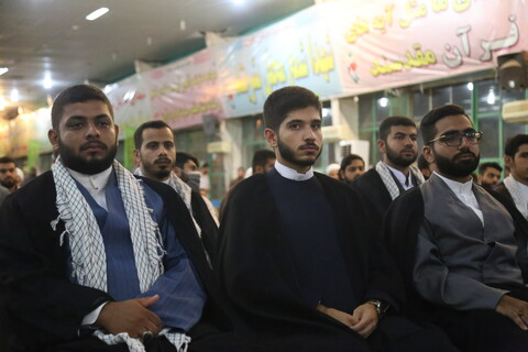 آیین عمامه گذاری طلاب مدارس علمیه خوزستان در دزفول