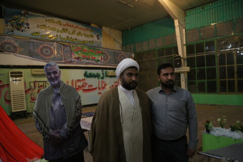 آیین عمامه گذاری طلاب مدارس علمیه خوزستان در دزفول