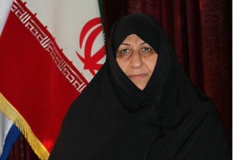 خانم برقعی مدیر جامعة الزهرا