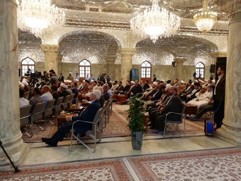 تصاویر/ روز اول کنگره امناء الرسل با حضور علما و روحانیون در نجف اشرف