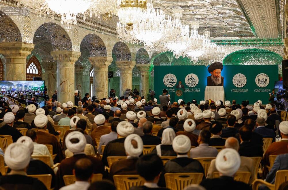 مؤتمر أمناء الرسل العلمي يبدأ أعماله بحضور شخصيات دينية وأكاديمية + الصور مؤتمر أمناء الرسل العلمي يبدأ أعماله بحضور شخصيات دينية وأكاديمية + الصور