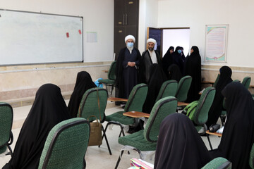 تصاویر/ بازدید نماینده ولی فقیه در استان بوشهر از حوزه علمیه خواهران