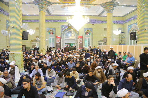 تصاویر/ مراسم اولین شب ارتحال حجت الاسلام و المسلمین محفوظی