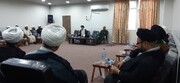 نشست جامعه وعاظ دفتر نماینده ولی فقیه در خوزستان برگزار شد + عکس