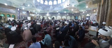 تصاویر / گردهمایی طلاب و روحانیون اهواز