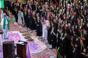 تصاویر/ جشن دختران دهه هشتادی در حرم حضرت معصومه(س)