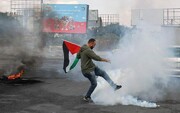 فلسطین میں پھر شدید احتجاج +تصاویر