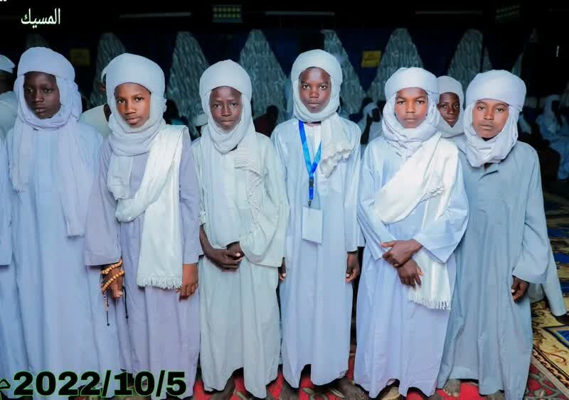 برگزاری مراسم میلاد پیامبر (ص) در زاویه تیجانیه نیل ازرق +تصاویر