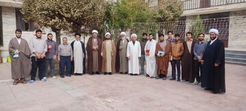 معاونین حوزه علمیه استان البرز از مدرسه علمیه امیرالمومنین(ع) اشتهارد بازدید کردند