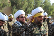 روحانیون رزمی تبلیغی آمادگی خود را ارتقا دادند / دفاع از انقلاب و رهبری تا آخرین قطره خون