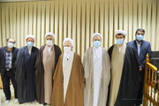 Photo/ Grand Ayatollah Javadi Amoli Receives University of Religions and Denominations' Faculties and Staffs