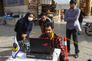 تصاویر/ رویت خورشید گرفتگی (کسوف) در اصفهان