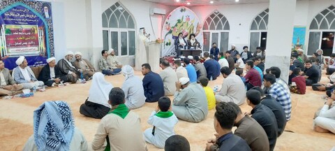 مراسم عمامه‌گذاری مدرسه علمیه امام موسی کاظم(ع) شهرستان شادگان