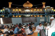 مدرسہ جعفریہ کوپا گنج میں شہدائے حرم شاہ چراغ شیراز ایران کی یاد میں تعزیتی جلسہ کا انعقاد
