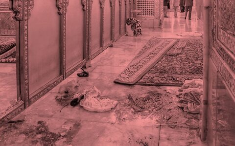 تعزية الإمام الخامنئي عقب الحادث الإرهابي في مرقد أحمد بن موسى الكاظم (ع) (شاهچراغ) في شيراز
