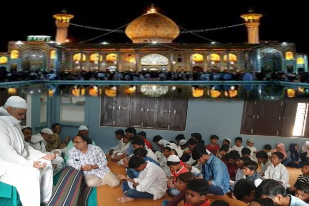 मदरसा जाफरिया कोपागंज में शाह चिराग शिराज ईरान के शहीदों की याद में शोक सभा का आयोजन मदरसा जाफरिया कोपागंज में शाह चिराग शिराज ईरान के शहीदों की याद में शोक सभा का आयोजन