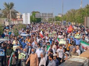 تصاویر/ راهپیمایی بوشهری‌ها در محکومیت حادثه تروریستی شاهچراغ