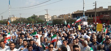 مردم اهواز حمله تروریستی به حرم حضرت شاهچراغ(ع) را محکوم کردند