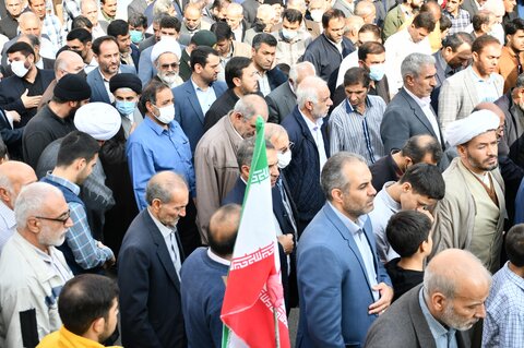 تصاویر / راهپیمایی مردم ارومیه در محکومیت حادثه تروریستی شیراز و اغتشاشات اخیر