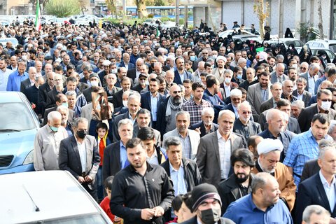 تصاویر / راهپیمایی مردم ارومیه در محکومیت حادثه تروریستی شیراز و اغتشاشات اخیر