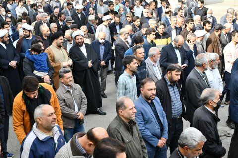 تصاویر / راهپیمایی مردم ارومیه در محکومیت حادثه تروریستی شیراز و اغتشاشات اخیر