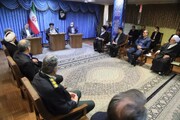 تصاویر/ دیدار وزیر جهاد کشاورزی با نماینده ولی فقیه در آذربایجان شرقی