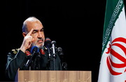 ایران میں حالیہ بد امنی کے سلسلے میں سردار سلامی کی امریکہ کو وارننگ