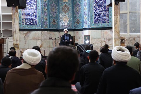تصاویر/ مراسم بزرگداشت طلبه شهید آرمان علی‌وردی در مدرسه علمیه آیت‌الله مجتهدی (ره) تهران