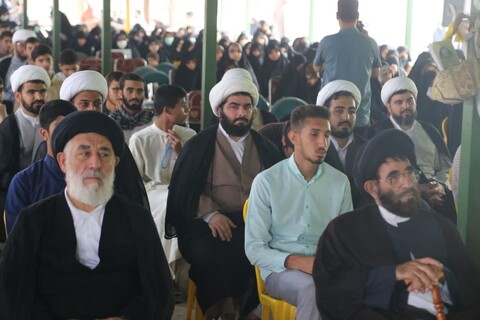 اجتماع طلاب و روحانیون اهواز در محکومیت حادثه تروریستی در حرم حضرت شاهچراغ (ع) شیراز 