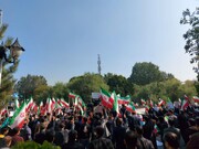 راهپیمایی پرشور دانشگاهیان تبریز در محکومیت اغتشاشات اخیر