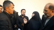 فیلم| صحبت‌های خانواده شهید  "محمدحسین حدادیان " با پدر شهید" آرمان علی وردی"