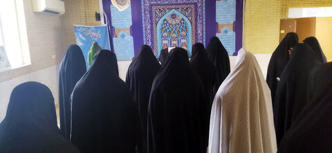 مراسم یادبود شهدای ترور شاهچراغ در حوزه علمیه خواهران بوشهر