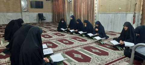 مراسم یادبود شهدای ترور شاهچراغ در حوزه علمیه خواهران بوشهر