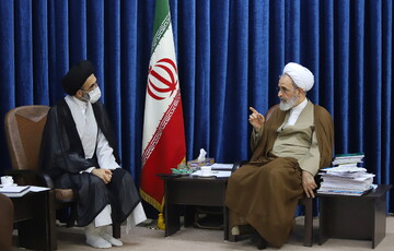 تصاویر/ دیدار امام جمعه کاشان با آیت الله اعرافی