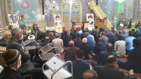 بزرگداشت طلبه بسیجی شهید آرمان علی‌وردی در مسجد جامع امام خمینی(ره)