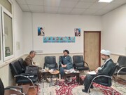 نشست بررسی افزایش تعامل مشترک حوزه علمیه و آموزش و پرورش خوزستان برگزار شد + عکس