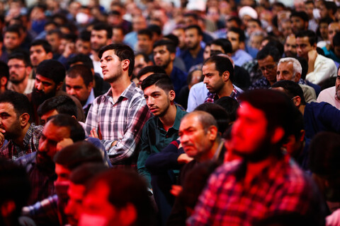 مراسم بزرگداشت شهدای حادثه تروریستی شاهچراغ در امامزاده شاه میر حمزه اصفهان‎‎