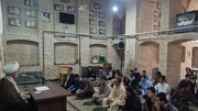 حضور مسئولین حوزه علمیه یزد در مدرسه علمیه امام خمینی (ره) + عکس