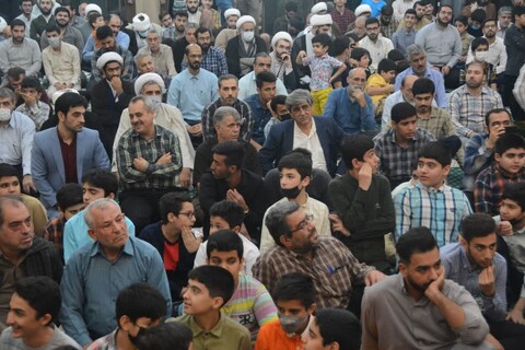 مراسم عمامه گذاری طلاب مدرسه علمیه امام حسن عسکری(ع) اهواز