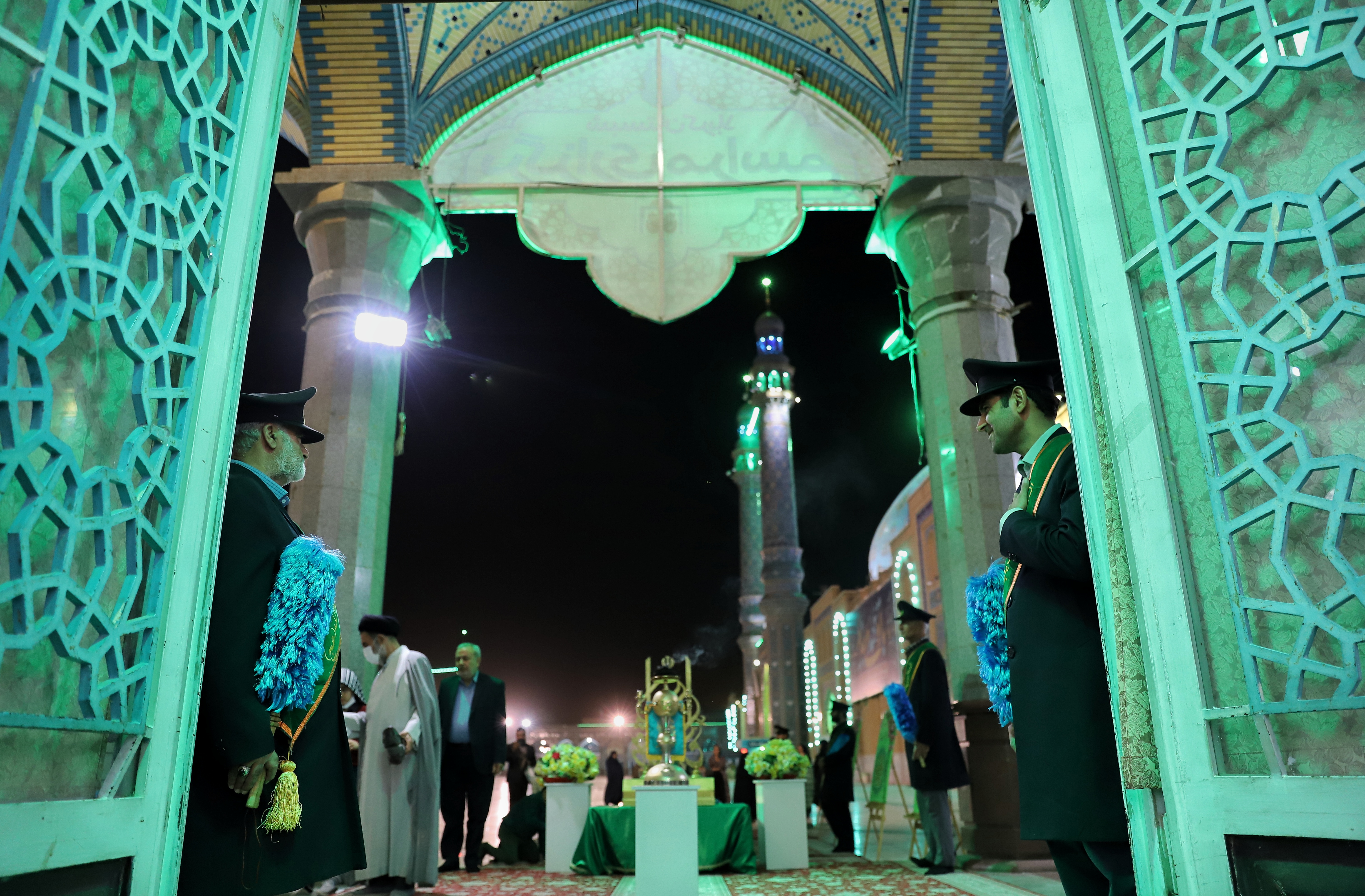 Photo/ Jamkaran Holy Mosque Celebrates Imam Hasan Askari's Birth Anniversary