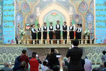 تصاویر/ بزرگداشت شهدای مدافع امنیت در حرم حضرت معصومه(س)