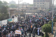 تصاویر / راهپیمایی مردم اهواز در یوم الله ۱۳ آبان