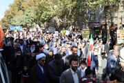 تصاویر / راهپیمایی باشکوه مردم همدان در ۱۳ آبان