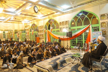 تصاویر / مراسم بزرگداشت طلبه شهید مهدی زاهدلویی در قم