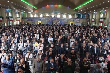 تصاویر/ اقامه نماز جمعه در شهرستان سلماس