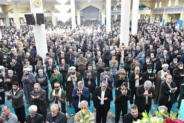 تصاویر/ آیین عبادی سیاسی نماز جمعه شهرستان ارومیه