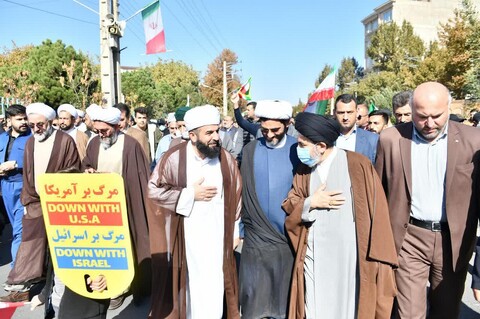تصاویر/ راهپیمایی روز 13 آبان در ارومیه