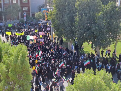 راهپیمایی ضد استکباری بوشهری در ۱۳ آبان